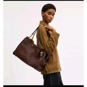 Coach Rogue 39 Maple Brown-Excellent Condition